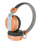 Картинка Наушники Eltronic 4464 (оранжево-золотистый)
