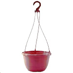 Картинка Формованное кашпо d-22 см (красный)