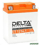 Картинка Мотоциклетный аккумулятор Delta CT 1214.1 (YB14-BS, YTX14AH, YTX14AH-BS) (14 А·ч)