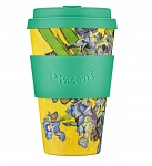 Картинка Многоразовый стакан Ecoffee Cup Ирисы 0.4л