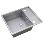 Картинка Кухонная мойка ZorG Steel Hammer SH X 6050 DIVA