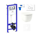 Картинка Унитаз Lavinia Boho Relfix One 7 в 1 75110068 (statuary иск. камень)