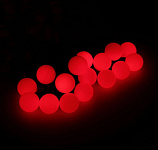 Картинка Гирлянда LuazON Метраж Шарики Led-200 (20 м, красный) [705954]
