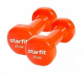 Картинка Гантели Starfit DB-101-C-2-OR 2х2 кг (оранжевый)