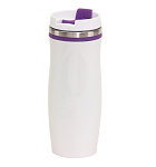 Картинка Термокружка Inspirion 304119 0.4л (белый/фиолетовый)