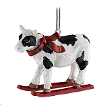 Картинка Игрушка Erich Krause Decor Корова на лыжах (51244)