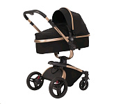 Картинка Детская универсальная коляска Rant Nest RA889 (2 в 1, черный)
