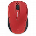 Картинка Компьютерная мышь Microsoft Wireless Mobile Mouse 3500 Limited Edition (красная/черная) (GM
