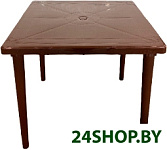 квадратный (коричневый)