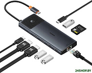 Metal Gleam Series II 10-in1 USB Hub B00061800123-00