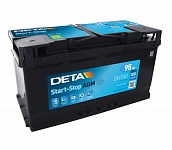 Картинка Автомобильный аккумулятор DETA Start-Stop AGM DK950 (95 А·ч)