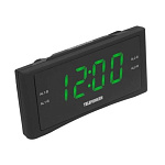 Картинка Настольные часы TELEFUNKEN TF-1712 (черный/зеленый)