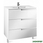 Картинка Тумба под умывальник Roca Victoria Nord 80 (белый) (ZRU9302835)