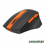 Картинка Мышь A4Tech Fstyler FG30S (черный/оранжевый)