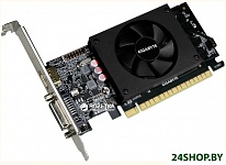 Картинка Видеокарта Gigabyte GeForce GT 710 2GB GDDR5 [GV-N710D5-2GL]
