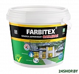 Картинка Краска Farbitex Акриловая фасадная 13 кг (белый)