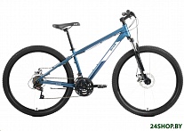 Картинка Велосипед Altair AL 27.5 D р.17 2022 (темно-синий/серебристый)