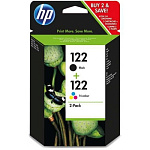 Картинка Картридж для принтера HP 122 2-Pack (CR340HE)