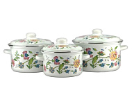 Картинка Набор кастрюль Эмаль Гармония 2-3146/7