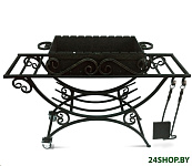 Картинка Мангал для дачи СтальСнабДизайн МК-4 Лодочка-3