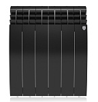 Картинка Алюминиевый радиатор Royal Thermo Biliner Alum 500 Noir Sable (8 секций)