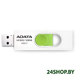Картинка USB Flash A-Data UV320 32GB (белый/зеленый)