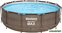Каркасный бассейн Bestway Steel Pro MAX Ротанг 56709 (366х100, с фильтр-насосом)