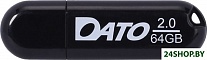 Картинка USB Flash Dato DS2001 64G (черный)