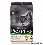 Картинка Сухой корм для кошек Pro Plan Sterilised Adult Optirenal с лососем (10 кг)