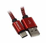 Картинка Кабель Defender USB09-03T Pro (красный)
