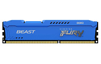 Картинка Оперативная память Kingston FURY Beast 8GB DDR3 PC3-14900 KF318C10B/8