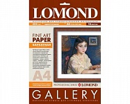 Картинка Фотобумага Lomond Velour Bright Natural White А4 265 г/м2 10 л (0911141)