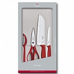 Картинка Набор ножей Victorinox Swiss Classic Kitchen 6.7131.4G