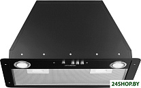 Картинка Вытяжка встраиваемая Hyundai HBB 6035 BK (черный)