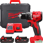 M18 M18BLPDRC-202C 4933492822 (с 2-мя АКБ 2 Ач, кейс)