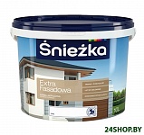 Картинка Краска Sniezka Extra Fasadowa 10 л (белый)