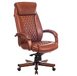 Картинка Кресло Бюрократ T-9924WALNUT (светло-коричневый)