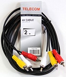 Картинка кабель RCA 2 метра Telecom TAV7150