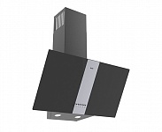 Картинка Кухонная вытяжка ZorG Technology Arstaa 60C M (черный/нержавеющая сталь, 650 куб. м/ч)