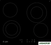 Картинка Варочная поверхность LEX EVH 642-1 BL (черный)