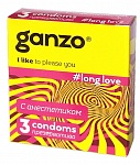 Презервативы Ganzo Long Love №3 (с анестетиком)