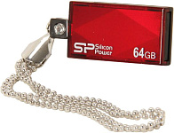 Картинка USB Flash Silicon-Power Touch 810 Red 64GB (SP064GBUF2810V1R)