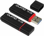 Картинка Флеш-память QUMO Speedster QM16GUD3-SP-black