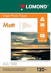 Картинка Фотобумага Lomond Матовая односторонняя A3 120 г/м2 100 листов [0102162]