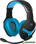 Картинка Наушники Defender Scrapper 500 (черный/синий)