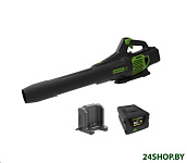 Картинка Воздуходув аккумуляторный Greenworks GD60ABK4 (2405607UB) (1 АКБ и ЗУ)