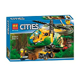 Картинка Конструктор Bela Грузовой вертолет исследователей джунглей 10709