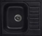 Картинка Кухонная мойка Granula 5801 (шварц)