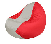 Картинка Бескаркасное кресло Flagman Classic К2.1-38 (белый/красный)