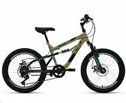 Картинка Велосипед Altair MTB FS 20 D 2022 (бежевый, черный)